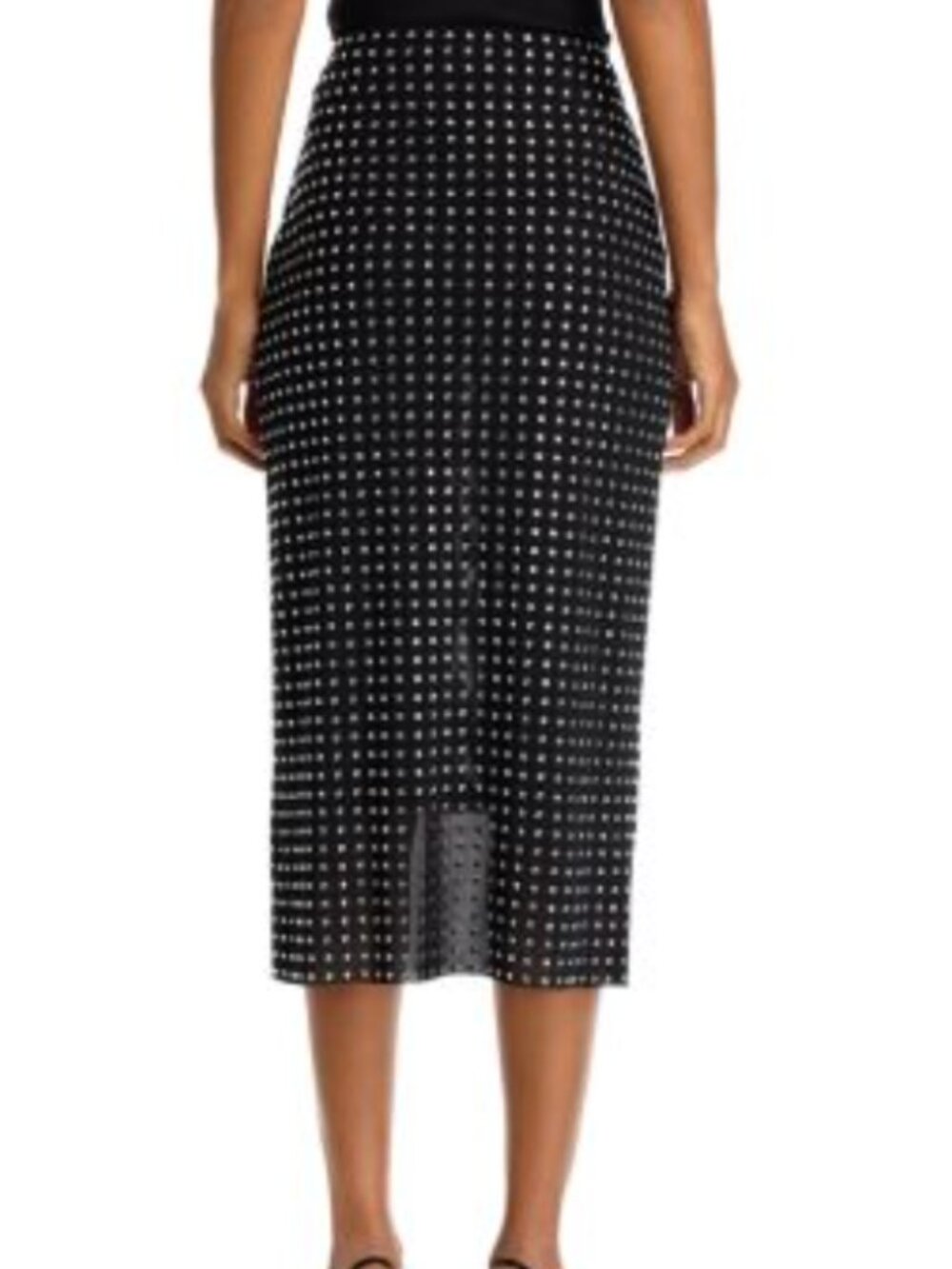 Steve Madden Emi Embellished Midi Skirt
